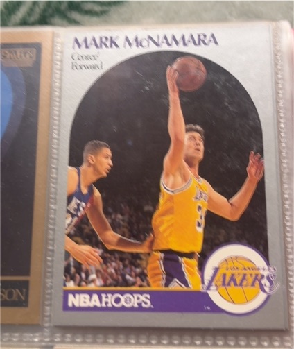 1990-91 NBA Hoops #158 Mark McNamara — front
