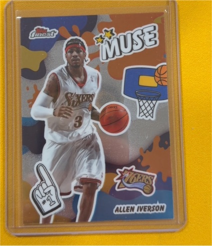 2025-26 Topps Finest #M-1 Allen Iverson Muse — front