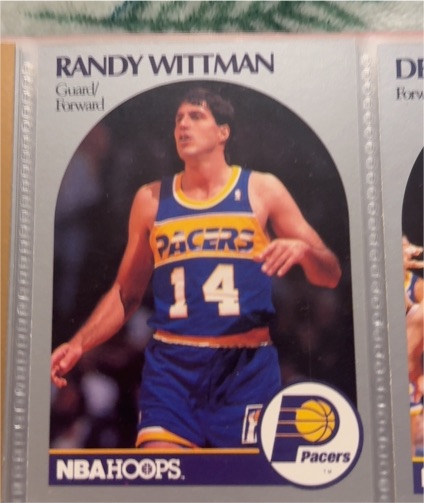 1990-91 NBA Hoops #141 Randy Wittman — front