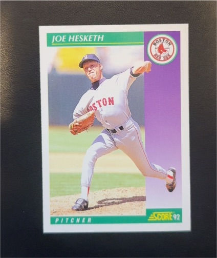 1992 Score #359 Joe Hesketh — front