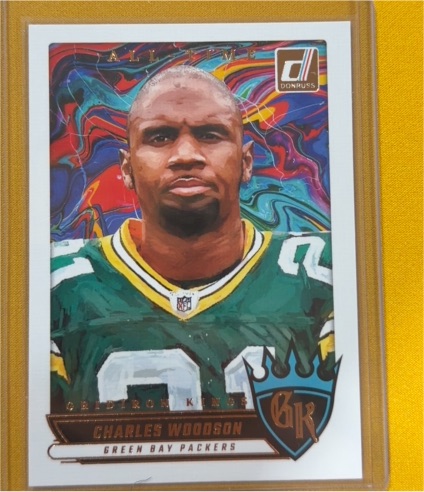 2025 Panini Donruss All-Time Gridiron Kings #ATGK-CWN Charles Woodson — front