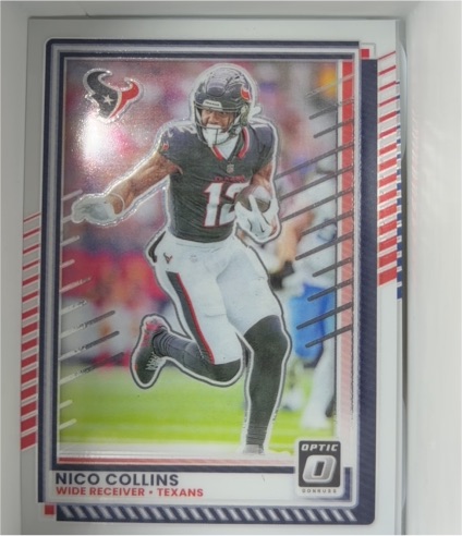 2025 Panini Donruss Optic #143 Nico Collins — front