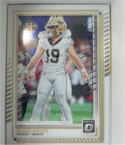 2025 Donruss Optic #87 Blake Grupe — front