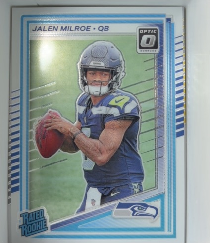 2025 Donruss Optic #253 Jalen Milroe — front