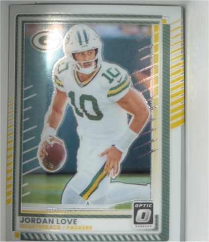 2025 Panini Donruss Optic #177 Jordan Love — front