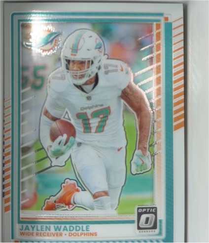2025 Donruss Optic #160 Jaylen Waddle — front