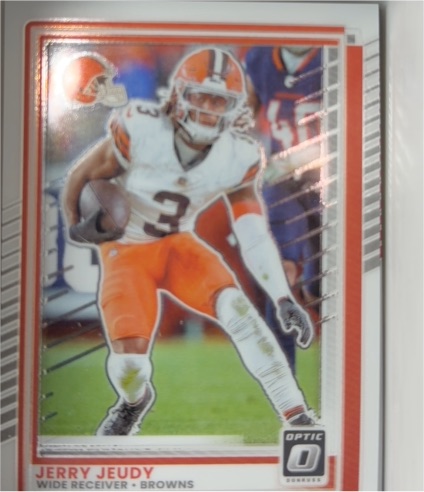 2025 Panini Donruss Optic #127 Jerry Jeudy — front