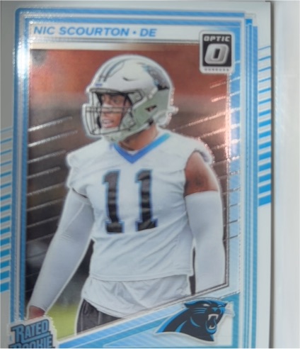 2025 Panini Donruss Optic #270 Nic Scourton — front