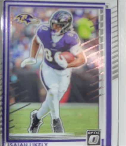 2025 Panini Donruss Optic #101 Isaiah Likely — front