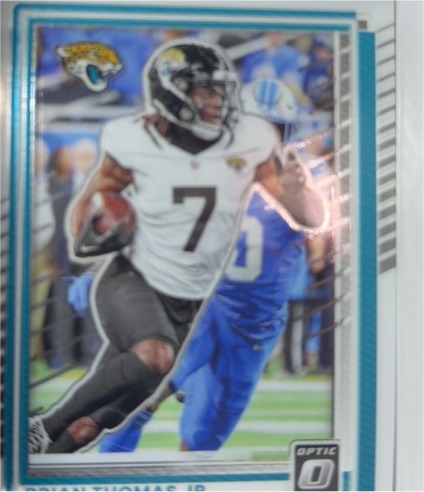 2025 Donruss Optic #4 Brian Thomas Jr. — front