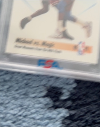 1991 Skybox #333 Michael vs Magic Michael Jordan — front