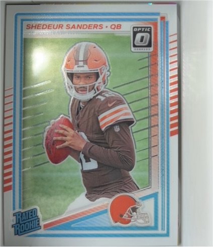 2025 Panini Donruss Optic #203 Shedeur Sanders — front