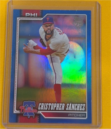2026 Topps Series 1 #325 Cristopher Sánchez — front