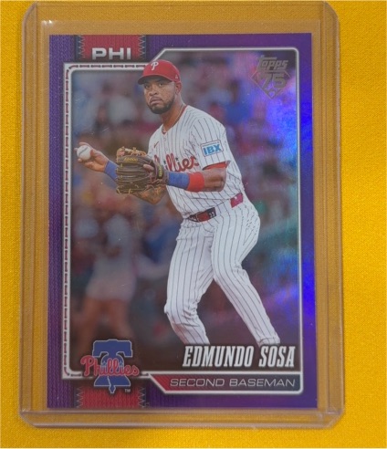 2026 Topps Series 1 #289 Edmundo Sosa — front