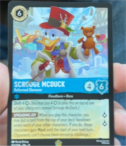 2023 Lorcana #152 Scrooge McDuck - Reformed Ebenezer — front