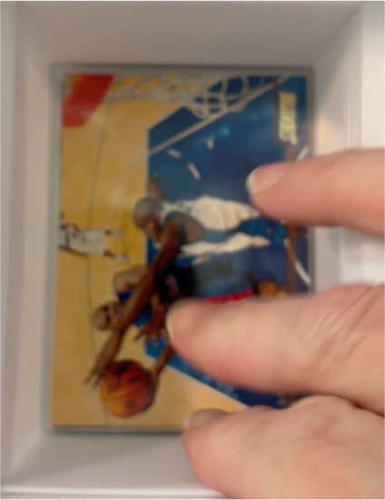 1996 Skybox #37 Alonzo Mourning — front