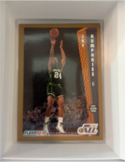 1992-93 Fleer #222 Jay Humphries — front