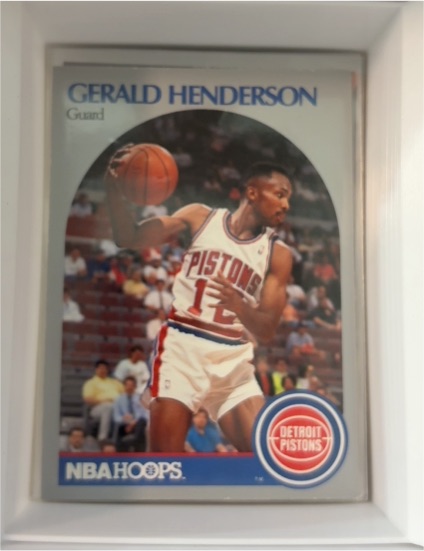 1990-91 NBA Hoops #106 Gerald Henderson — front