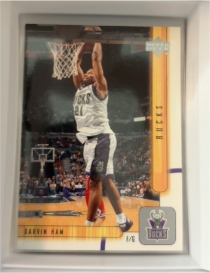 2001-02 Upper Deck #323 Darvin Ham — front
