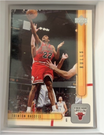 2001-02 Upper Deck #249 Trenton Hassell — front
