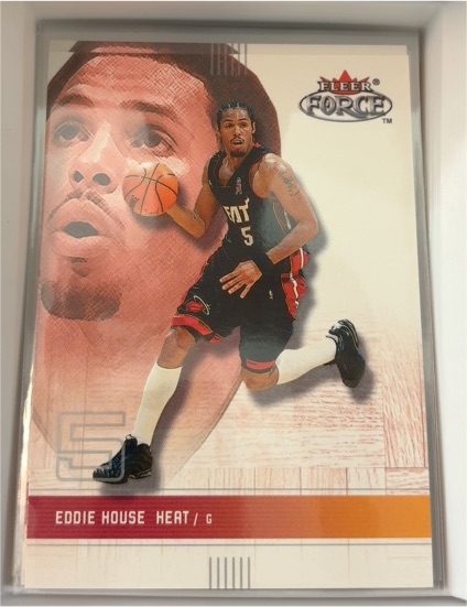 2001-02 Fleer Force #5 Eddie House — front