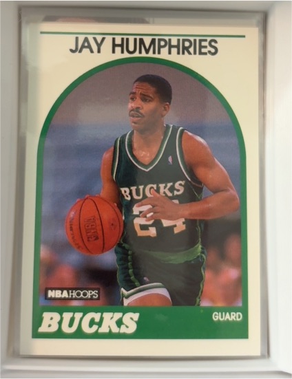 1989-90 Hoops #298 Jay Humphries — front