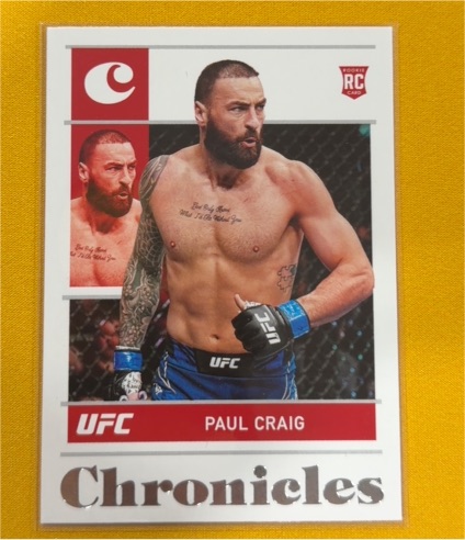 2022 Panini Chronicles UFC #96 Paul Craig — front