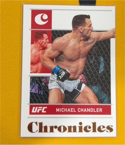 2022 Panini Chronicles UFC #20 Michael Chandler — front