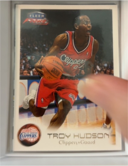 1999-00 Fleer Focus #75 Troy Hudson — front
