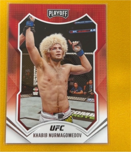 2022 Panini Chronicles Playoff UFC #168 Khabib Nurmagomedov — front