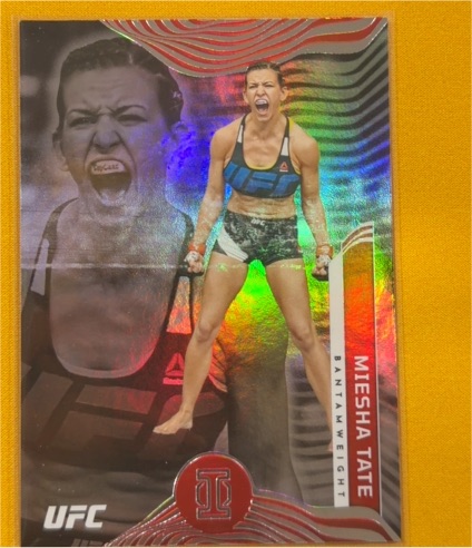 2022 Panini Chronicles UFC Illusions #278 Miesha Tate — front