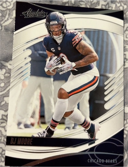 2025 Panini Absolute Football #30 DJ Moore — front