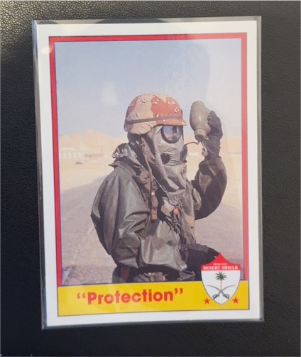 1991 Pacific Operation Desert Shield #10 Protection — front