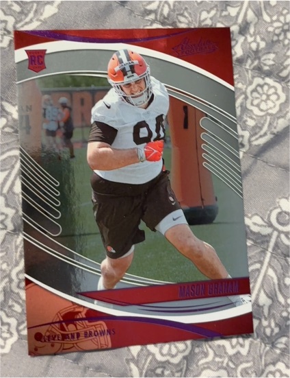 2025 Panini Absolute #156 Mason Graham — front