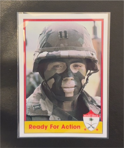1991 Pacific Operation Desert Shield #8 Ready For Action — front