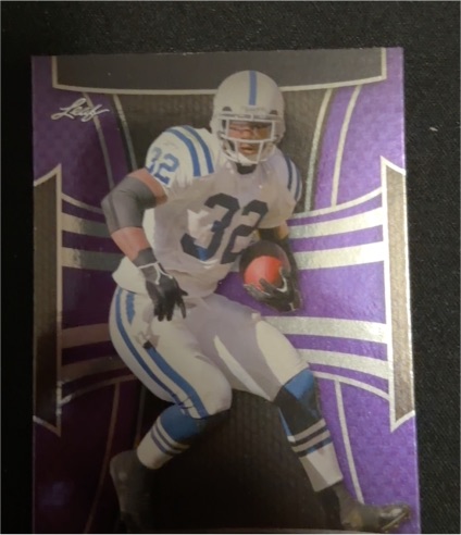 2025 Leaf Metal #B-54 Edgerrin James — front