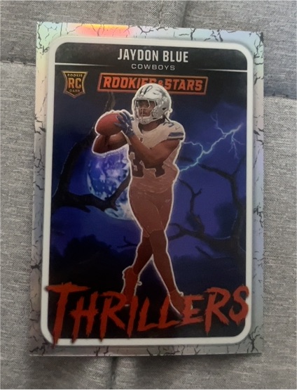 2025 Panini Rookies & Stars #30 Jaydon Blue Thrillers Silver — front