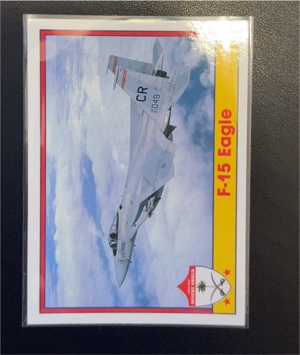 1991 Pacific Operation Desert Shield #23 F-15 Eagle — front