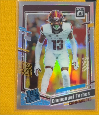 2023 Panini Donruss Optic #299 Emmanuel Forbes — front