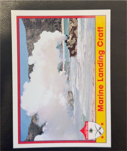 1991 Pacific Operation Desert Shield #30 Marine Landing Craft — front