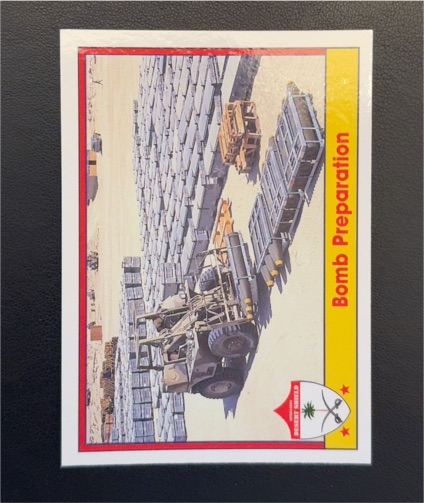 1991 Pacific Operation Desert Shield #32 Bomb Preparation — front
