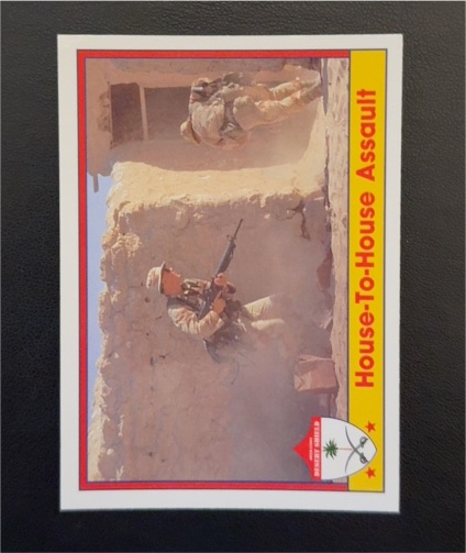 1991 Pacific Operation Desert Shield #13 House-To-House Assault — front