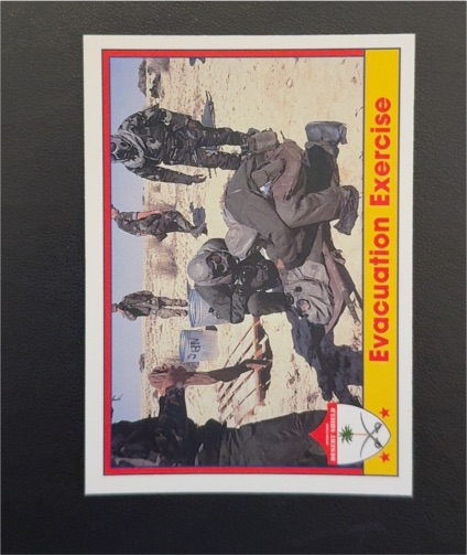 1991 Pacific Operation Desert Shield #14 Evacuation Exercise — front