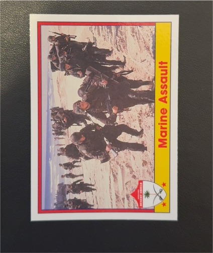 1991 Pacific Operation Desert Shield #21 Marine Assault — front