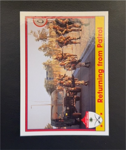 1991 Pacific Operation Desert Shield #18 Returning from Patrol — front
