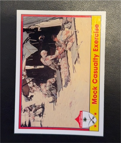 1991 Pacific Operation Desert Shield #22 Mock Casualty Exercise — front