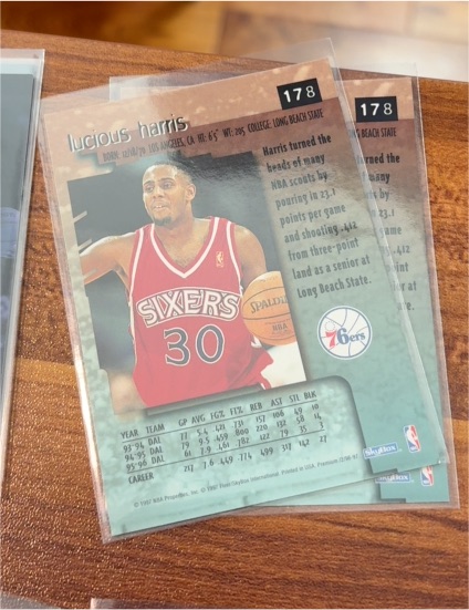 1996-97 Upper Deck #178 Lucious Harris — front