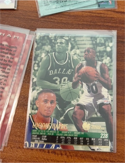 1994-95 Ultra #228 Lucious Harris — front