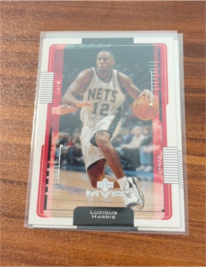 2000-01 Upper Deck MVP #109 Lucious Harris — front