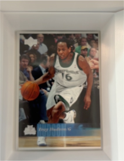 1996-97 Upper Deck #16 Troy Hudson — front